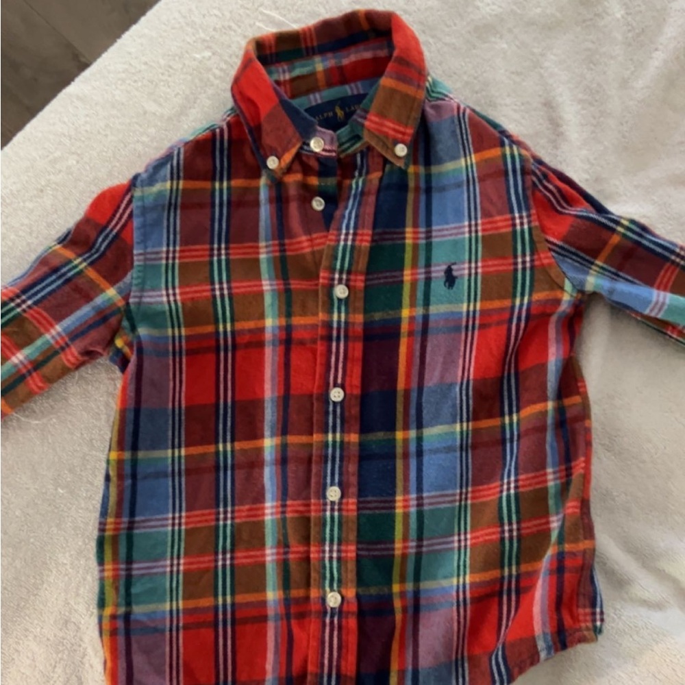Excellent condition Ralph Lauren Polo kids button up 🖤